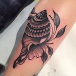 Conch Tattoo by Elin Lowen #ConchTattoo #Shells #ShellTattoos #SeashellTattoo #Seashell #ElinLowen