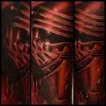 Kylo Ren tattoo by Sean Sweeney. #realism #colorrealism #SeanSweeney #KyloRen #StarWars