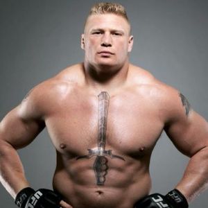 Brock Lesnar. #WWE #WWESuperstars #Wrestling #BrockLesnar #ChestTattoo