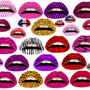 More Temporary Lip Tattoo designs to choose from! #Temporary #LipTattoo #LipArt #Lip #Art #LipTattoos #LipSticker