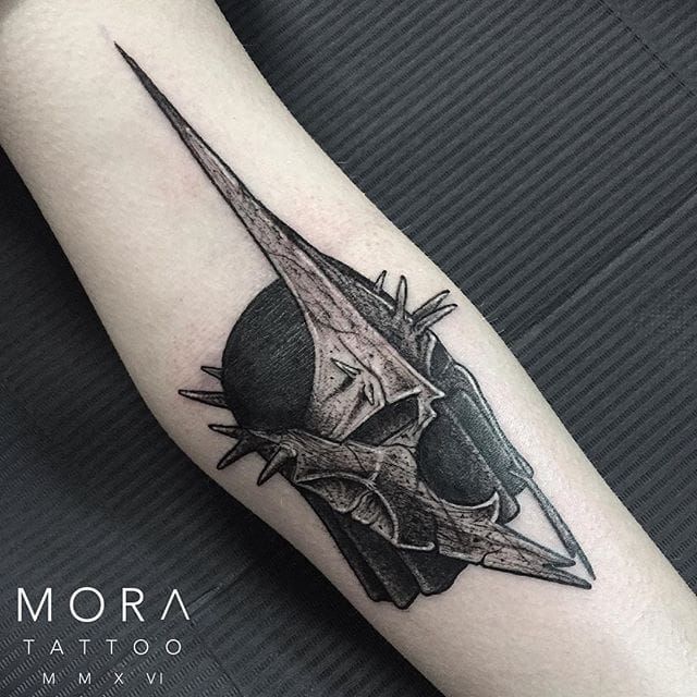 I did this Witchking of Angmar tattoo last week I hope you like it    rlordoftherings