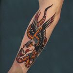 Eagle Tattoo by Luke Jinks #eagle #eagletattoo #traditional #traditionaltattoo #traditionaltattoos #traditionalartist #LukeJinks