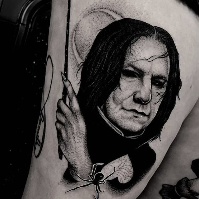 Harry Potter 10 Best Severus Snape Tattoos