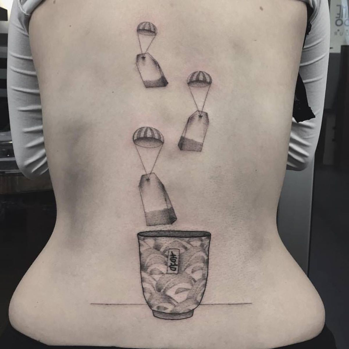 Tattoo uploaded by JenTheRipper • Fun tea tattoo by Jessica Aaron 