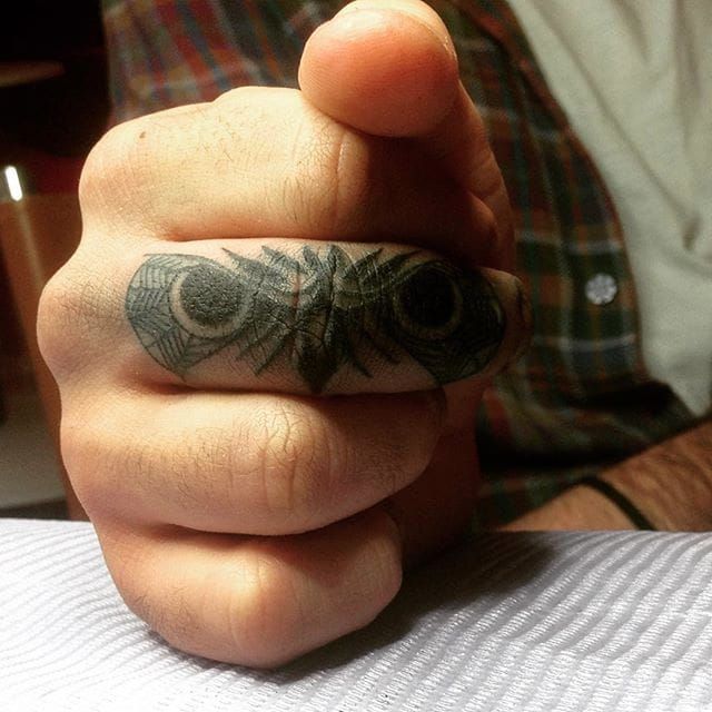 Owl Finger Tattoo Designs Ideas and Meaning  Tattoos For You
