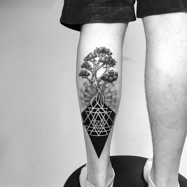 Tattoo uploaded by Tamas from RAW AF  FREE DOWNLOAD Life tattoo with  geometric patterns tree of life and flower of life Download the PDF file  wwwrawafshoptattoobasic  Follow me on Instagram