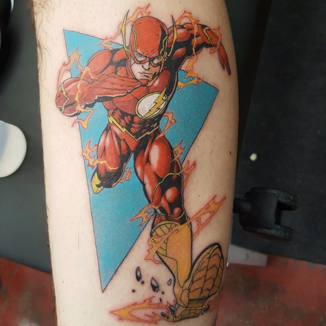 DC Comics REVERSE FLASH TATTOO  YouTube