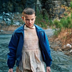 Stranger Things' Eleven, played by Millie Bobby Brown #strangerthings #eleven #milliebobbybrown #tvshow #netflix #popculture