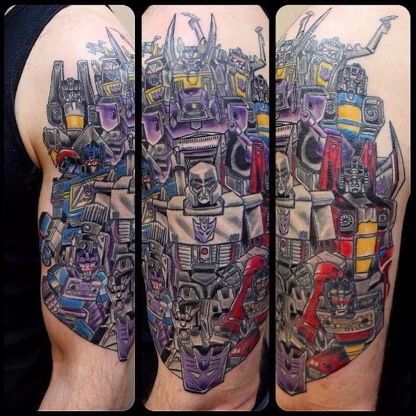 transformers optimus prime tattoo