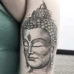 Buddha Tattoo by Felipe Mello #buddha #watercolor #sketch #watercolorsketch #watercolorartist #brazilianartist #FelipeMello