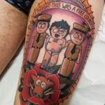 I though this was America, too, Randy. Nice touch with the cow, Sunni Muffinson (Instagram @sunnimuffinsontattoo). #cow #newschool #Randy #SouthPark #SPPD #SunniMuffinson
