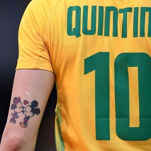 Mickey & Miney on Jessica Quintino :) #rio2016 #olympics #olympictattoos #rio2016tattoos #tattooedathletes #jessicaquintino