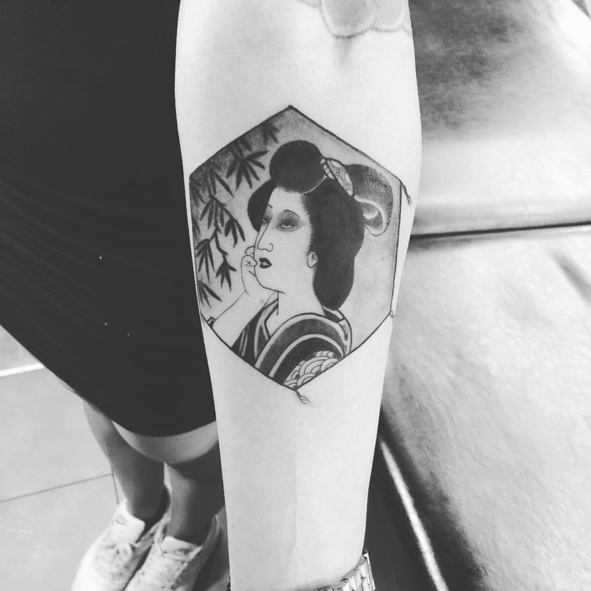 Tattoo uploaded by Tattoodo • Japanese kite tattoo by Ami James 