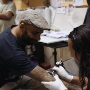 Alejandro's tattoo parlor has been raided multiple times and he has been fined by the government countless dollars. #CheAlejandro #Cuba #CubaTattoo #CubaTattooArtists #Havana