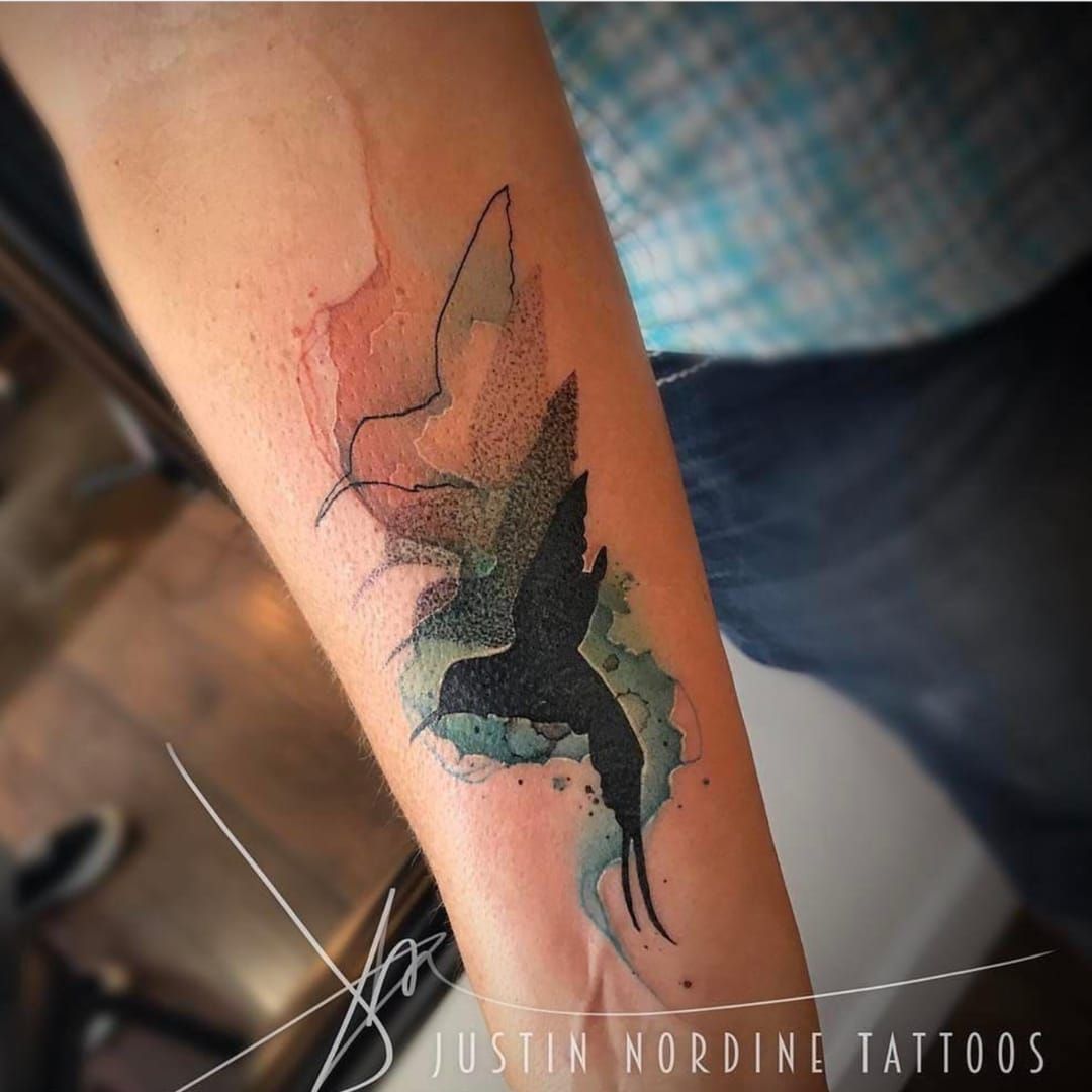 Little skull hummingbird I made  Quannah Driver Tattoo  Facebook