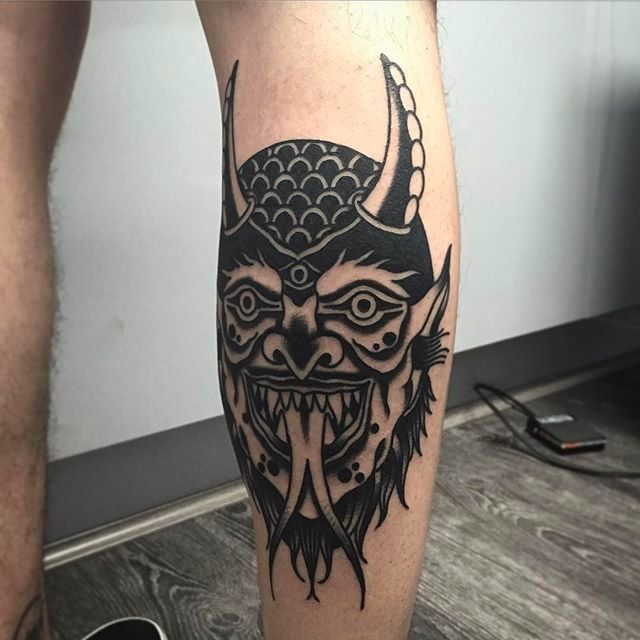Traditional Demon Tattoo  rtraditionaltattoos