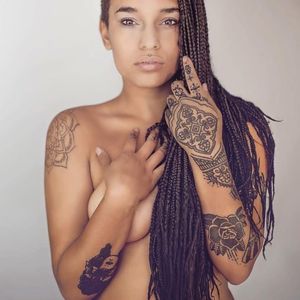 #alternativebeauty #tattooedmodel #NenaNicole by #LucaMion #colorphotos