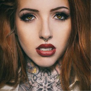 #alternativebeauty #tattooedmodel #Leonora by #MarcHayden #colorphotos