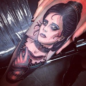 Please credit #pennydreadful #vanessaives #snake #neotraditional