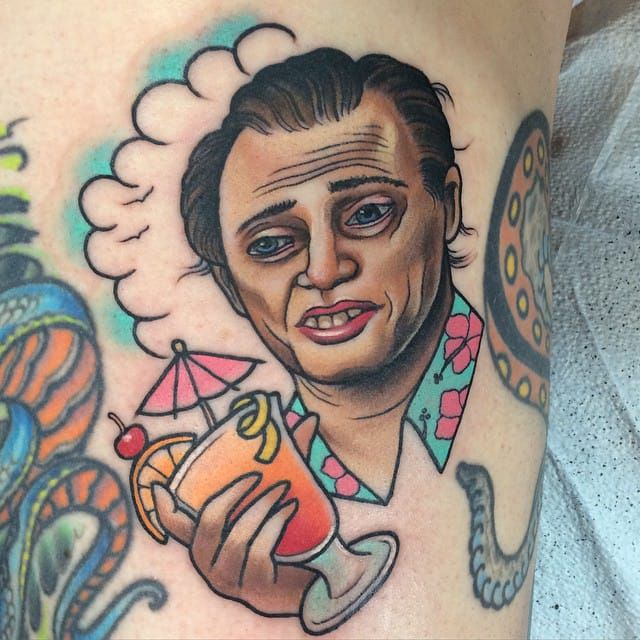 Tattoo uploaded by Alex Wikoff Steve Buscemi by Clare Clarity