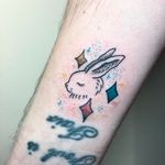 Bunny tattoo by Faulhaber. #bunny #rabbit #cute #bunnytattoo #Faulhaber