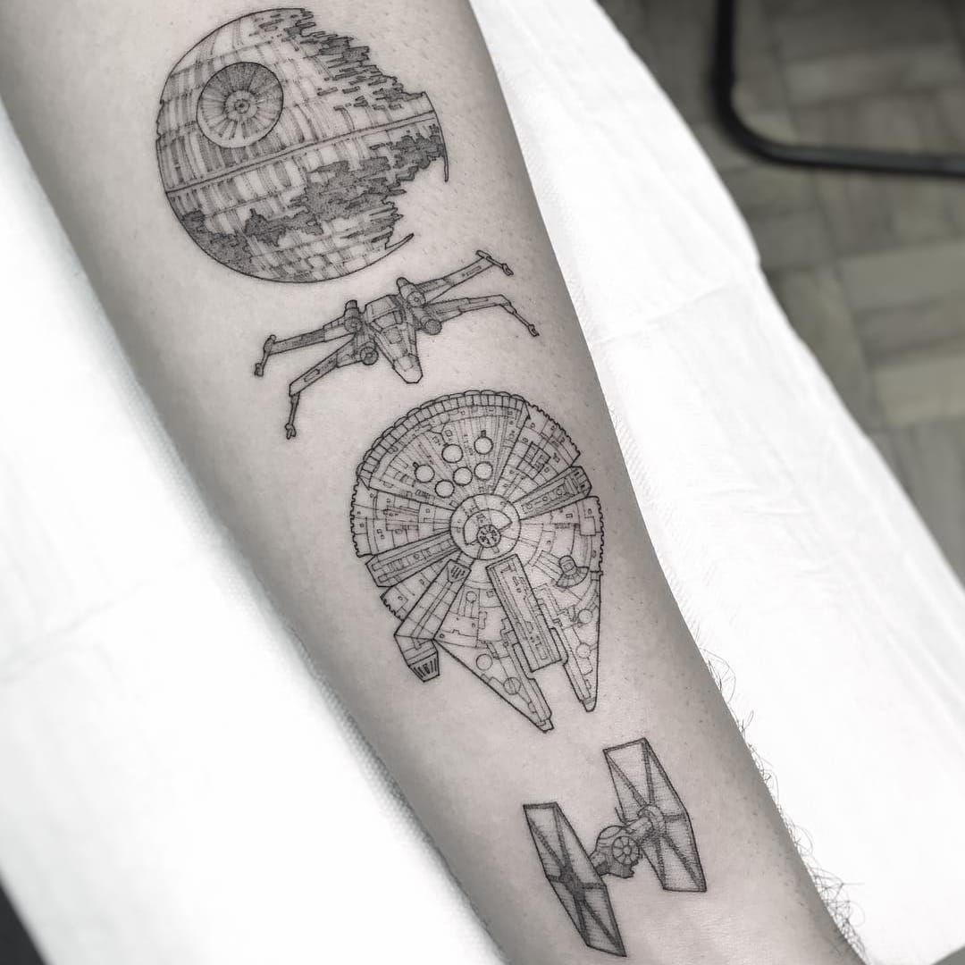 The 45 Best New Star Wars Tattoos  inkedappcom
