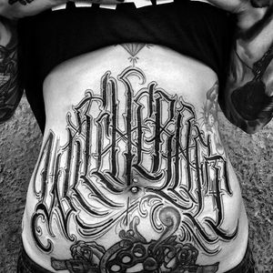 Tattoo uploaded by Joe • Xavier Holly's original back brace