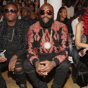 Rick Ross, Image: Getty Images #tattooedcelebrity #celebrity #fashion #parisfashionweek #rickross #style