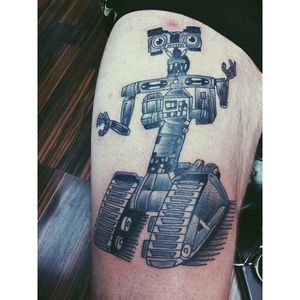 Johnny 5 by Dan O'Brien (via IG -- danniteowlobrien) #DanOBrien