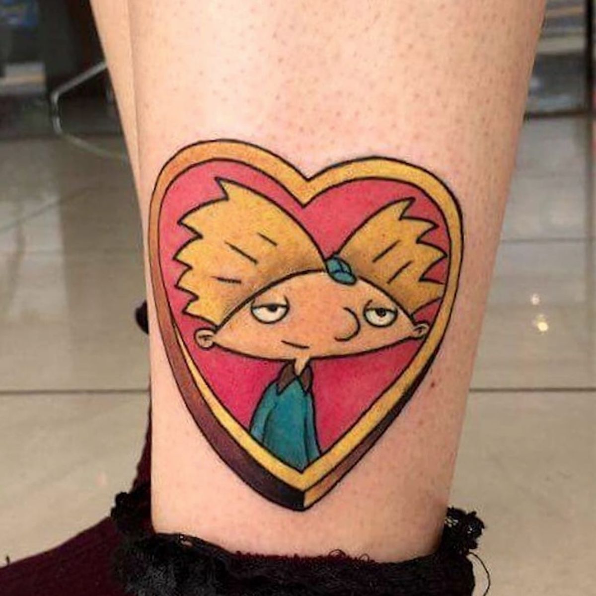 Tattoo uploaded by Tattoodo • Hey, Arnold! Tattoos of Everyone's