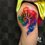#JohnNeedle #brasil #brazil #brazilianartist #tatuadoresdobrasil #aquarela #watercolor #colorido #colorful #espiral #spiral