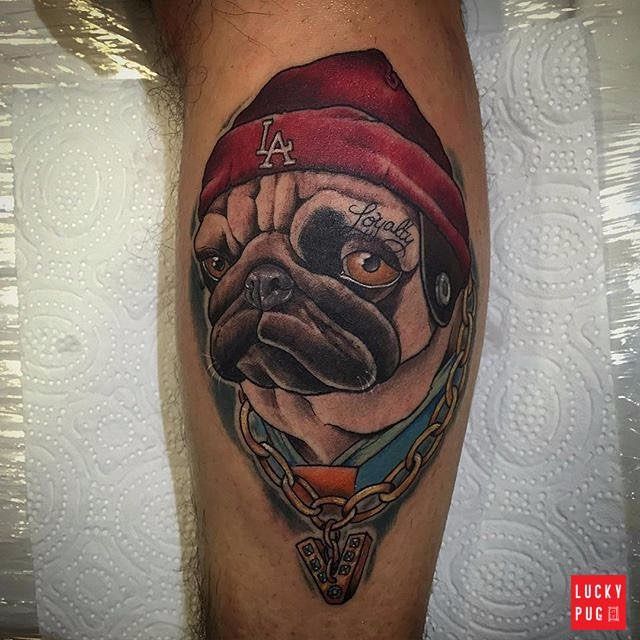 Lucky Pug - Pug Tattoo Gallery on Instagram: “Submitted by @mel.uh.knee  artist @redbarrontattoos . www.luckypug.com . To get… | Pug tattoo, Picture  tattoos, Tattoos