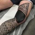 Tribal tattoos by Alvaro Flores #AlvaroFlores #tribaltattoos #blackwork #linework #dotwork #mandala #spiral #geometric #pattern #clouds #floral #natural #shapes #blackfill #tribal #primitive #tattoooftheday
