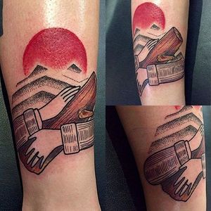 Twin Peaks tattoo of Silvia. #twinpeaks #Silvia #hands