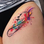 Feather Tattoo by Sebastian Barone #feather #feathertattoo #abstractfeather #abstract #abstracttattoo #abstracttattoos #cubism #cubismtattoo #cubismtattoos #abstractcubism #SebastianBarone