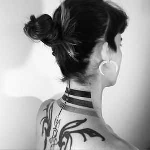 Dotwork gradiation tattoos by Daniel Matsumoto @Daaamn_ #DanielMatsumoto #Black #Blackwork #Linework #Linear #Geometric #Nature #Japan