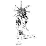 Tattooed illustration by David Lanaspa #DavidLanaspa #art #illustration #erotic #tattooedwoman