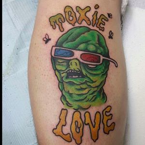Toxie love! (via IG -- bmactattooer) #toxie #toxicavenger #toxicavengertattoo