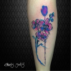 #flor #flower #ChrisSantos #TatuadoresDoBrasil #aquarela #watercolor #coloridas #colorful #brasil