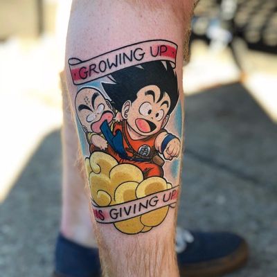 Goku, Dragon Ball Super  Tatuagem do naruto, Desenhos coloridos, Anime