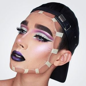 Pulled Tight by James Charles (via IG-jcharlesbeauty) #Covergirl #makeupartist #mua #halloween #makeup #plasticsurgery #JamesCharles
