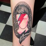 Faceless Ziggy Stardust Tattoo by @Pony_tbr #Faceless #ZiggyStardust #DavidBowie