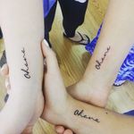In Hawaiian culture Ohana means family blood-related, extended or otherwise, Photo from Pinterest #sister #family #bestfriend #matchingtattoos #siblingtattoo #ohana