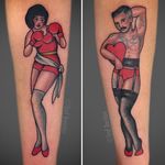 Role play pinups by Stef Bastian (IG-stef_bastian). #pinups #StefBastian #traditional