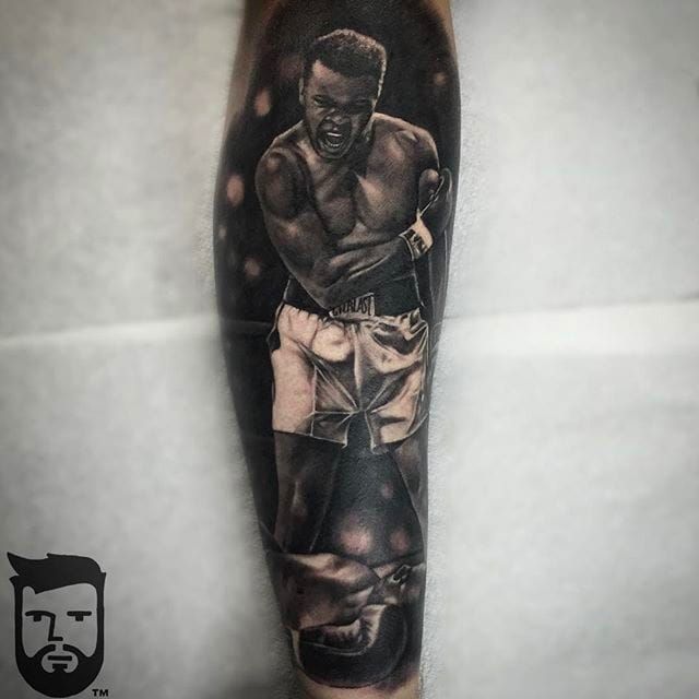 A Tribute 15 Of The Greatest Muhammad Ali Tattoos Tattoodo