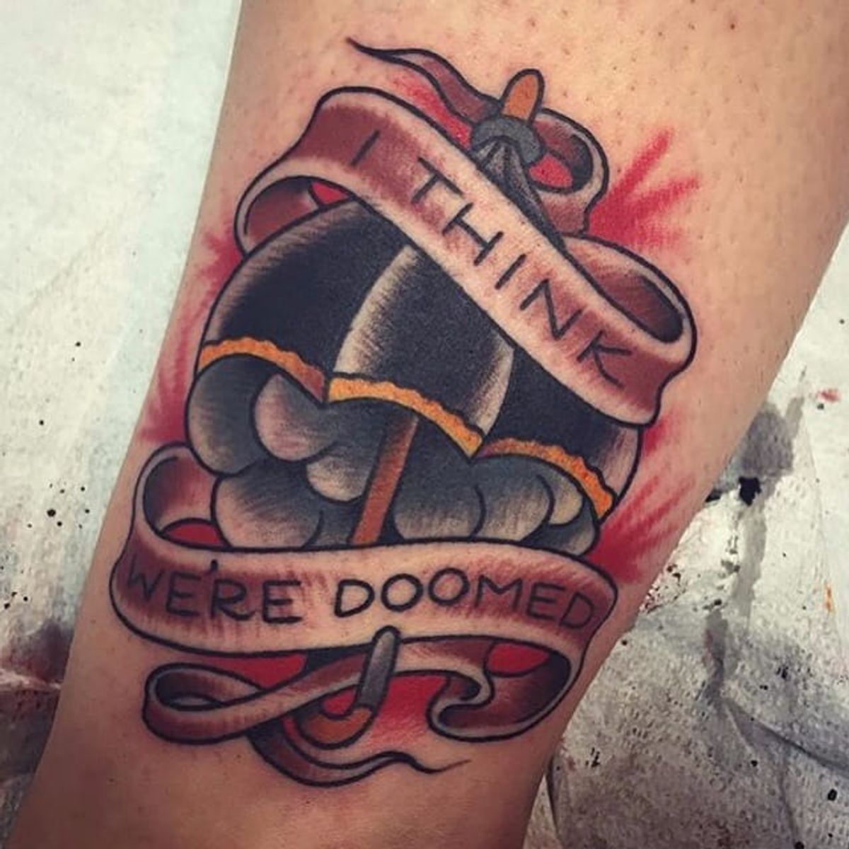 Tattoo uploaded by Xavier • Bring Me The Horizon umbrella tattoo