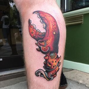 Lobster claw by Kevin Berube. #traditional #lobster #lobsterclaw #claw #KevinBerube