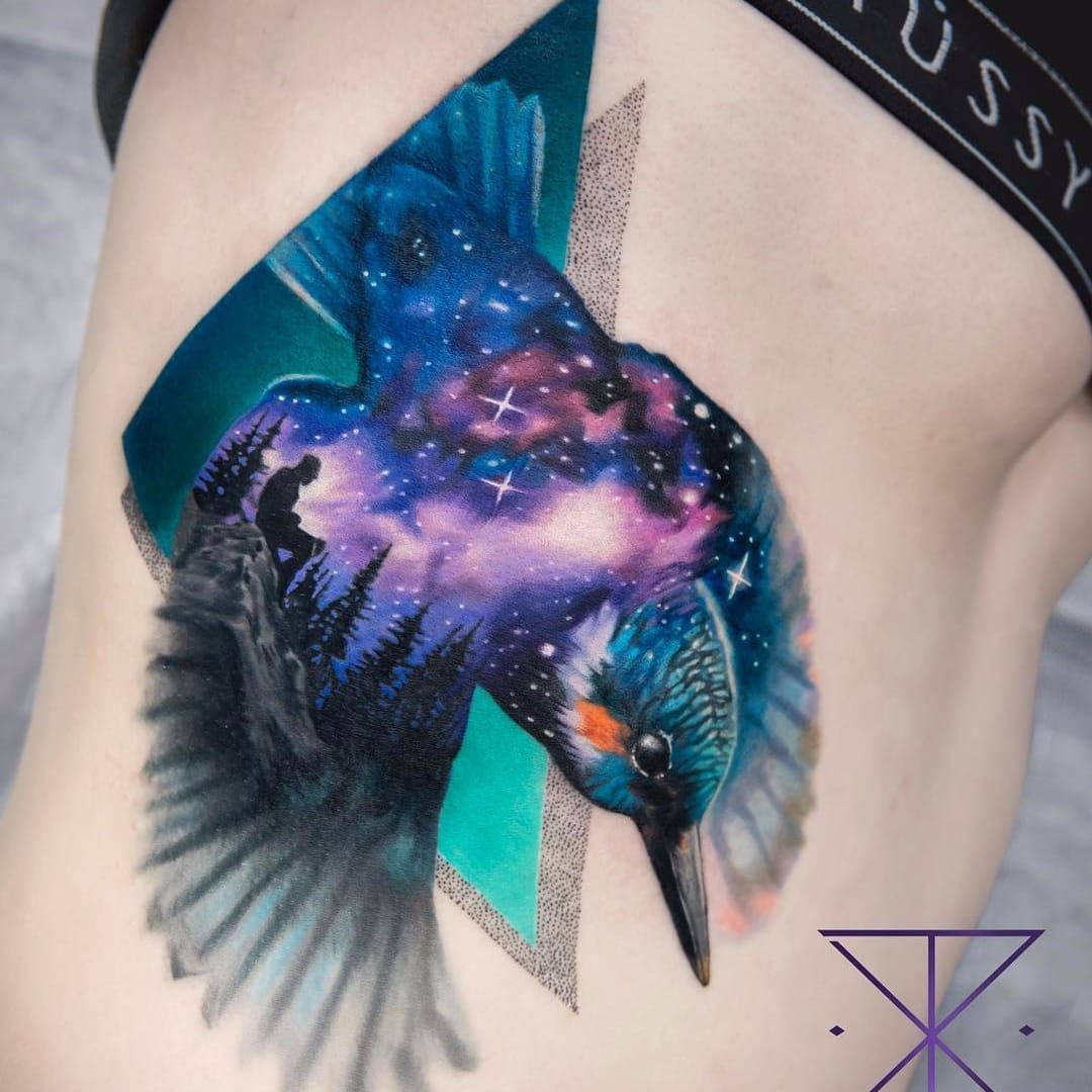 Hummingbird tattoo by Andrea Morales  Post 27473