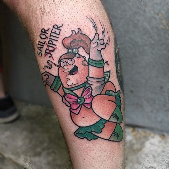 Peter Griffin Tattoo by Michela Bottin #petergriffin #familyguy #cartoon #a...