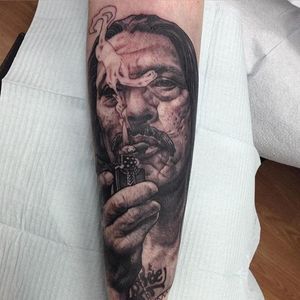 Danny Trejo Tattoo by Roumen Kirinkov #DannyTrejo #DannyTrejoTattoo #Machete #Mexican #RoumenKirkinkov